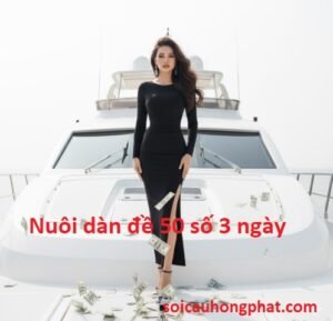Nuôi dàn đề 50 số 3 ngày