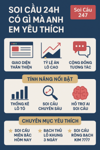 Soi Cầu 24h Có Gì Mà Anh Em Yêu Thích – Soi Cầu 247 Cũng Hay Ghé Thăm Đến Vậy?